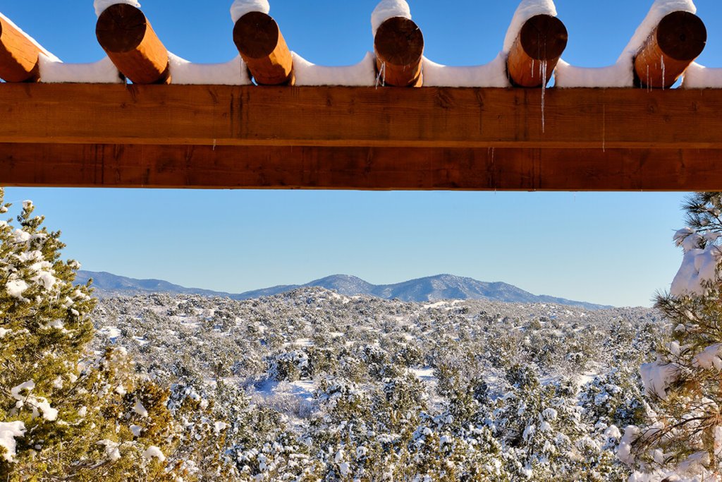 Santa Fe Winter Landscape