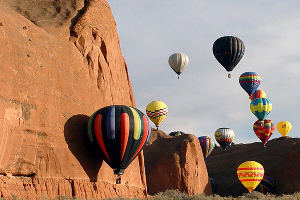 Santa Fe Red Rock Balloon